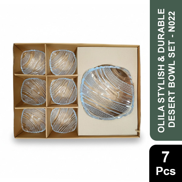 Olila Stylish & Durable Desert Bowl Set 7 Pcs - N022