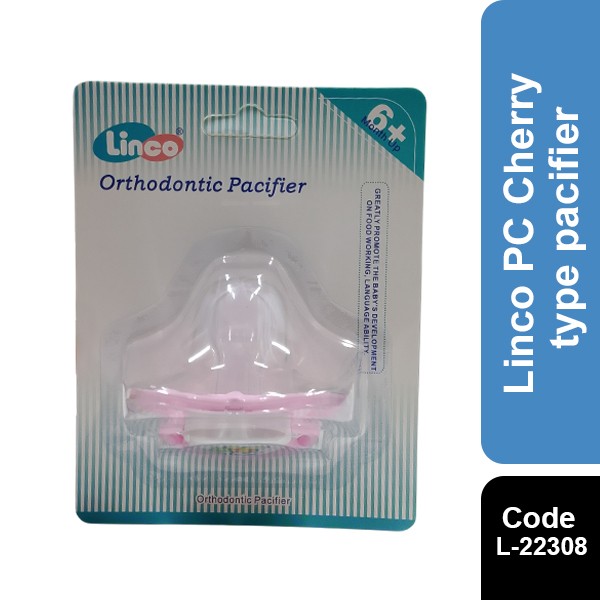 Linco PC Orthodontic pacifier 6 + month L-22308