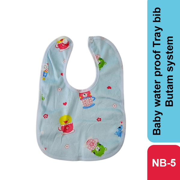Baby water proof Tray bib  Butam system (NB-5)