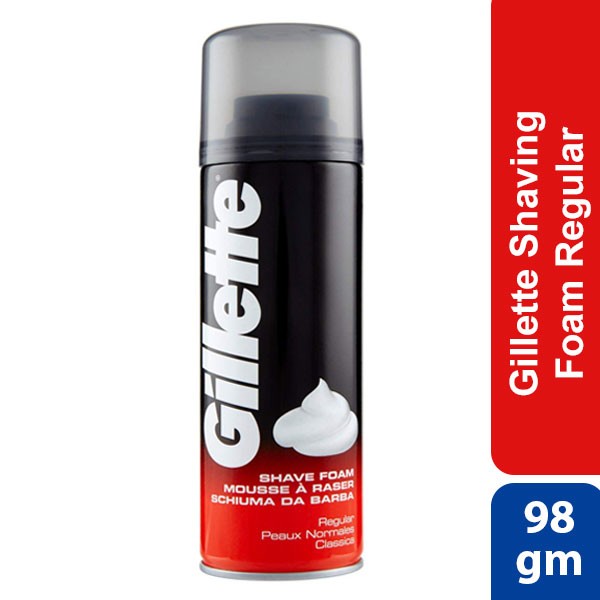 Gillette Shaving Foam Regular 98g