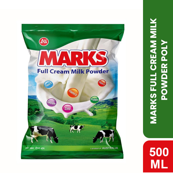 Marks Instant Full Cream Milk Powder 500gm