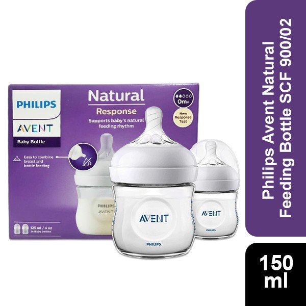 Philips Avent Natural 125 mL Bottle Twin Pack SCF 900/02