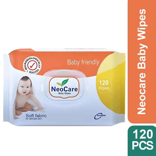 Neocare Baby Wipes 120 pcs
