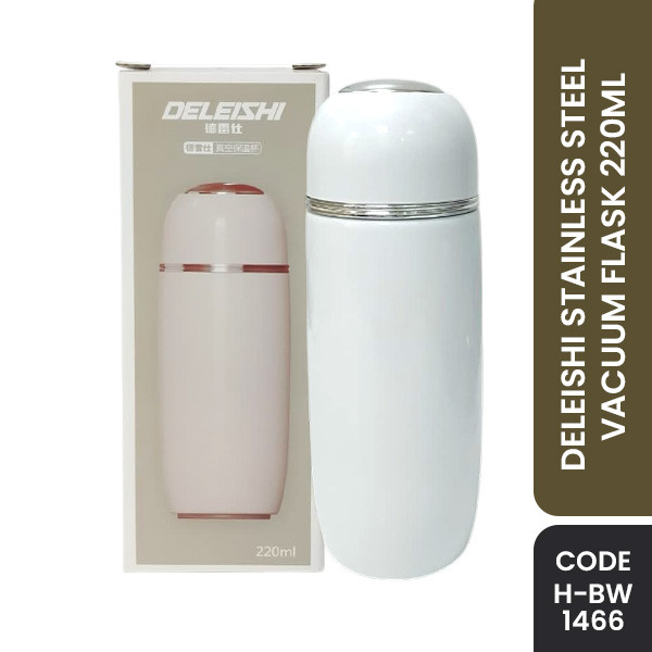 Deleishi Stainless Steel Vacuum Flask 220ml (H-BW-1466)