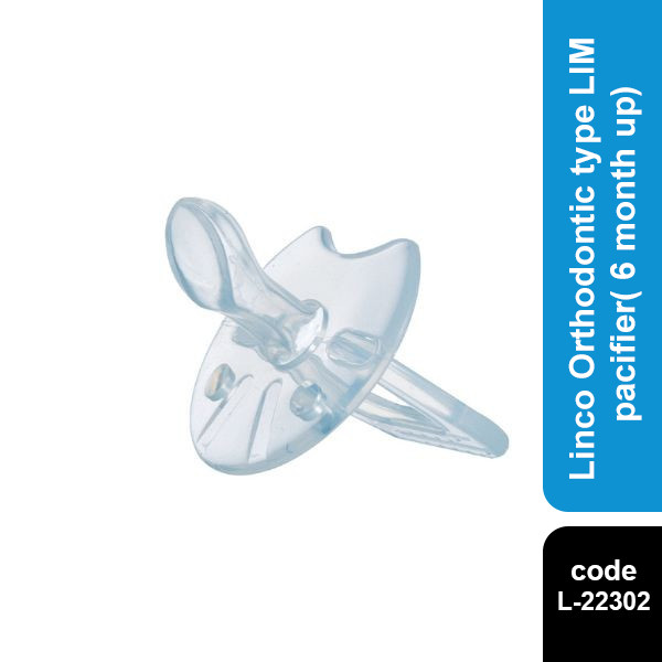 Linco Orthodontic type LIM pacifier( 6 month up) L-22302