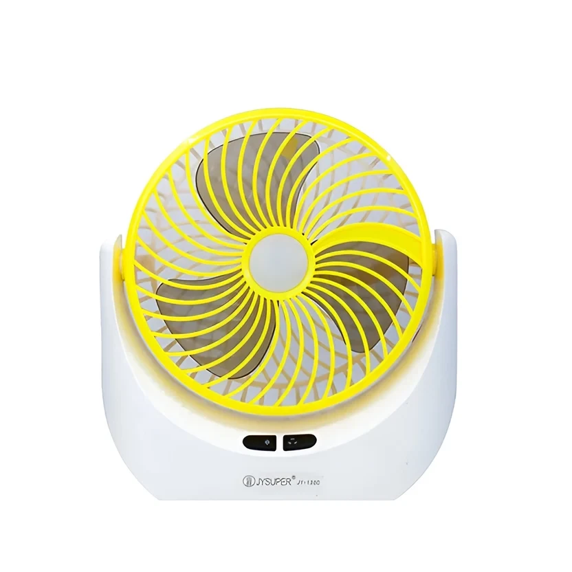 JYsuper Rechargeable Fan 1880 Model Yellow