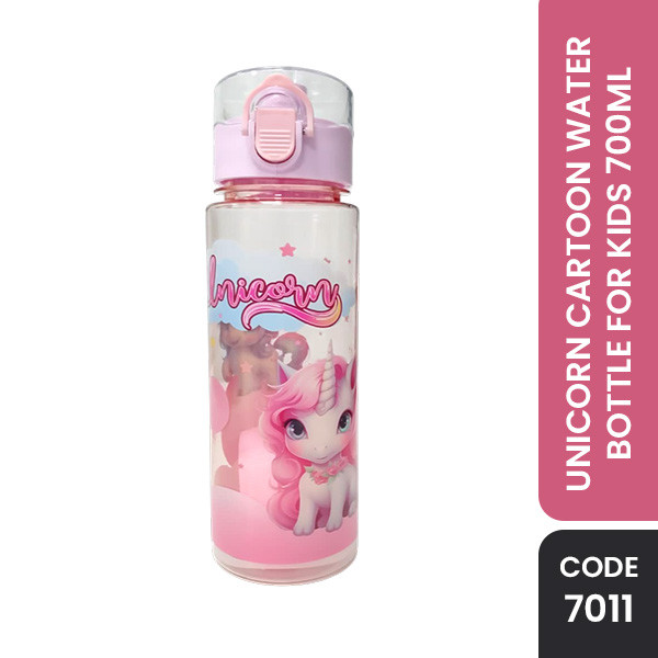 Unicorn Cartoon Water Bottle for Kids 700ml (7011)