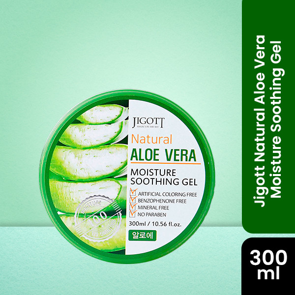 Jigott Natural Aloe Vera Moisture Soothing Gel 300 ml