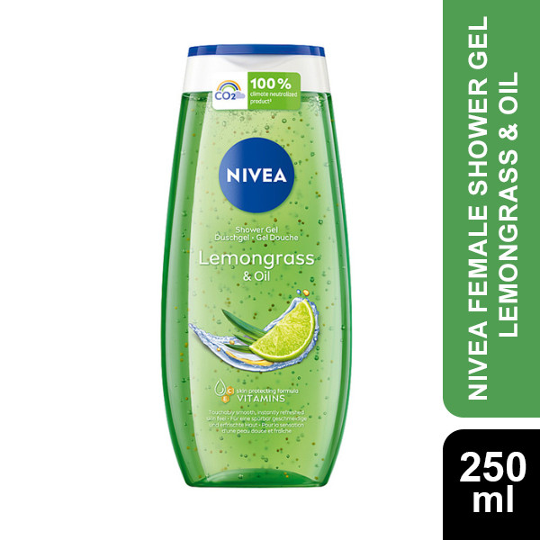 Nivea Female Shower Gel Lemongrass & Oil 250ml