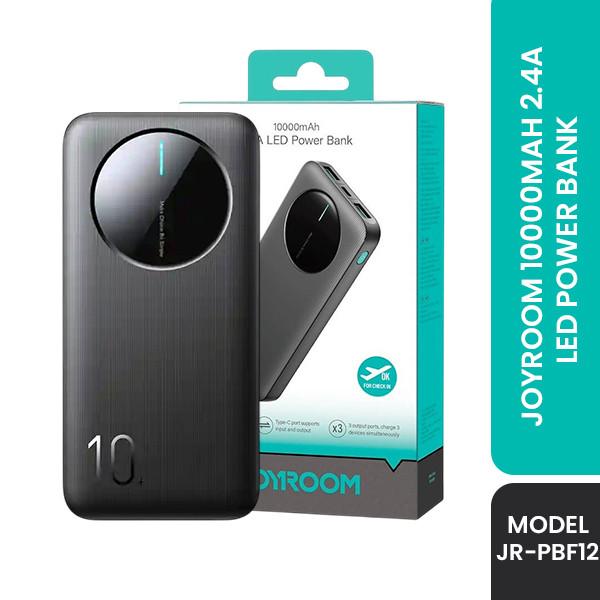 Joyroom JR-PBF12 10000mAh 2.4A LED Power Bank