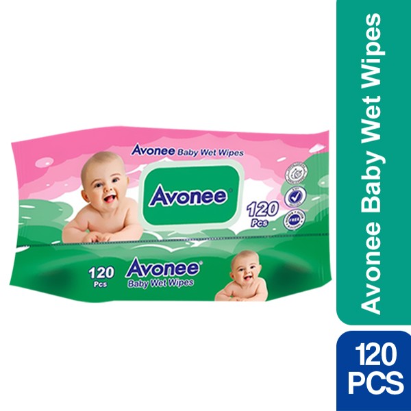 Avonee Baby Wet Wipes 120 pcs