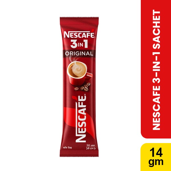 NESCAFE 3-in-1 Original 14gm Sachet