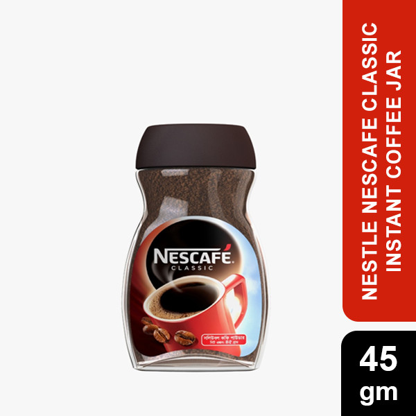 Nestle Nescafe Classic Instant Coffee Jar 45 gm