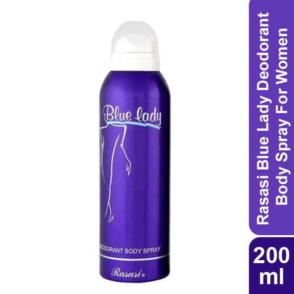 Rasasi Blue Lady Deodorant Body Spray For Women 200ml