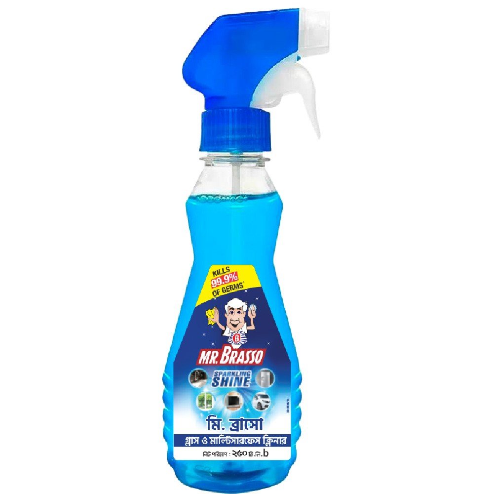 Mr. Brasso Glass & Household Cleaner Spray 250ml