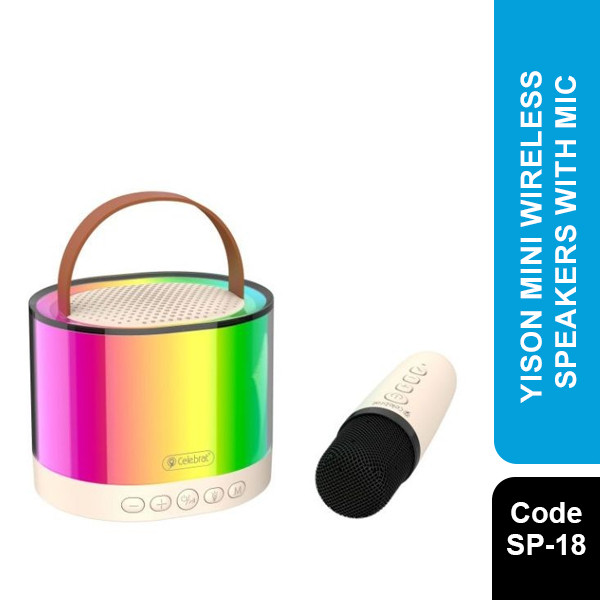 Yison SP-18 Mini Wireless Speakers with Mic