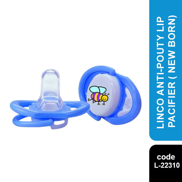 Linco Anti-Pouty Lip pacifier ( new born) L-22310