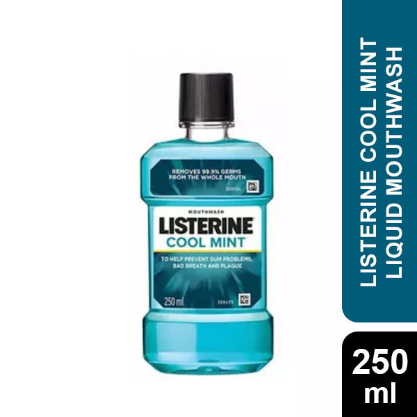 Listerine Cool Mint Liquid Mouthwash 250ml