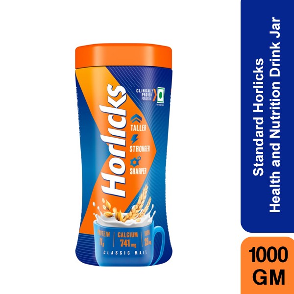 Standard Horlicks Health and Nutrition Drink Jar 1kg
