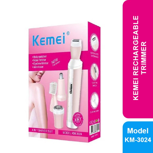 Kemei 4 in 1 Shaver Suit for Female