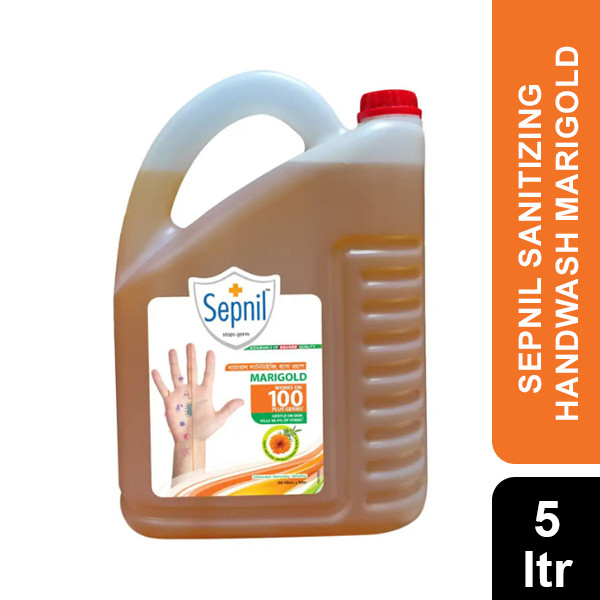 Sepnil Sanitizing Handwash Marigold 5 Ltr