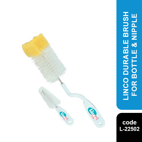 Linco Durable brush for bottle & nipple L-22502