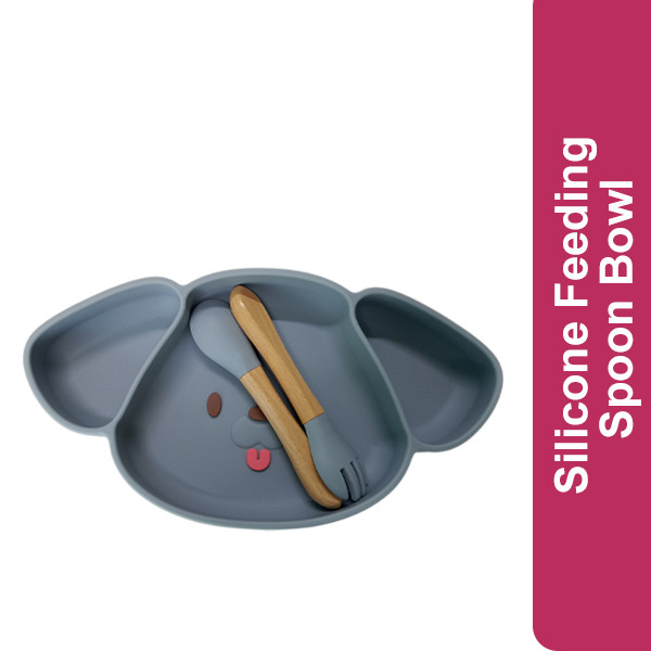 Silicone Feeding Spoon Bowl
