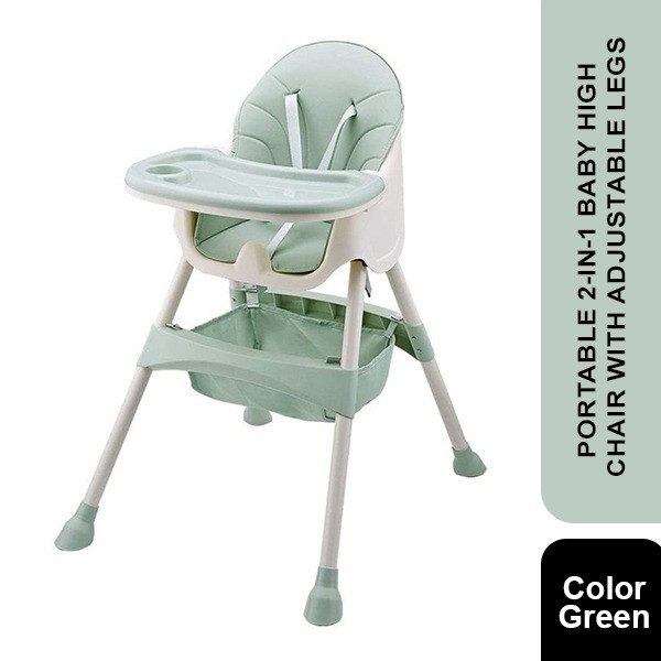 Baby Feeding Booster Seat with Tray, Wheels, Safety Belt for Toddlers, Code (S360)