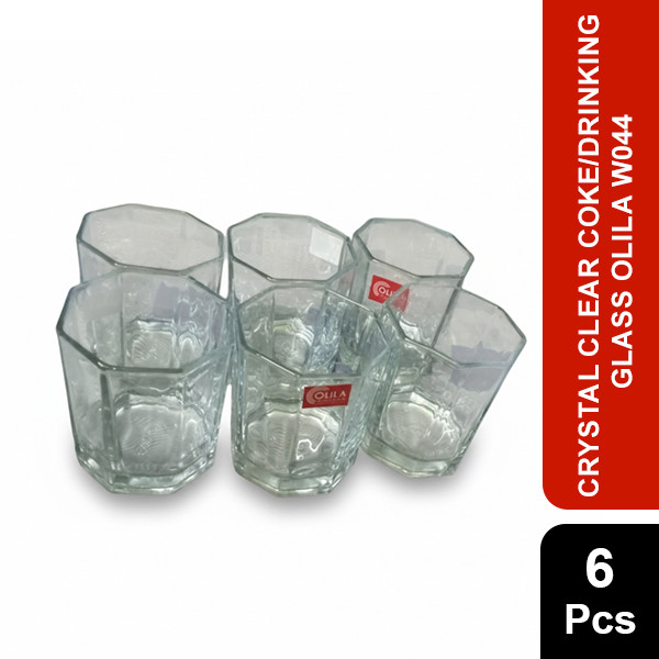 Crystal Clear Coke/Drinking Glass OLiLA W044
