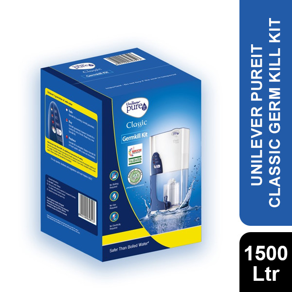 Unilever Pureit Classic Germ Kill Kit 1500L (Water Purifier)