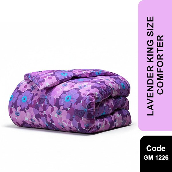 Lavender King Size Comforter GM 1226