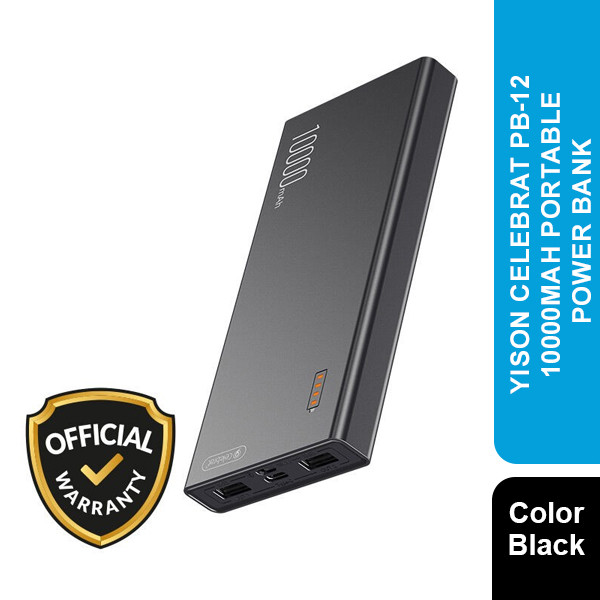 Yison Celebrat PB-12 10000mAh Portable Power Bank