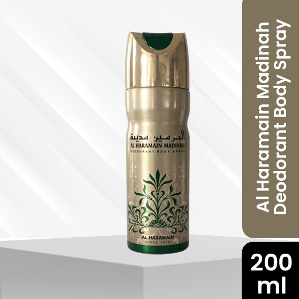 Al Haramain Madinah Deodorant Body Spray 200ml