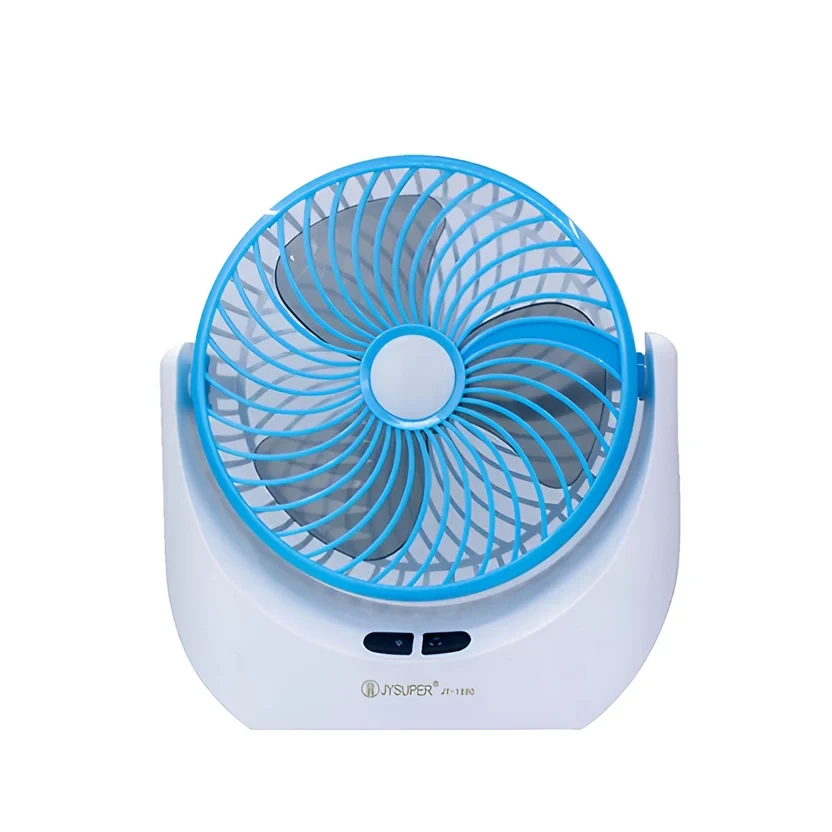 JYsuper Rechargeable Fan 1880 Model Blue