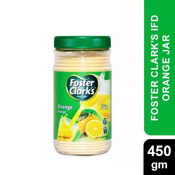 Foster Clark's IFD 450g Orange Jar