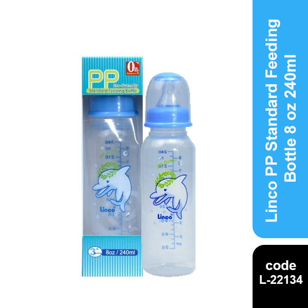 Linco PP Standard Feeding Bottle 8 oz 240ml (L-22134)