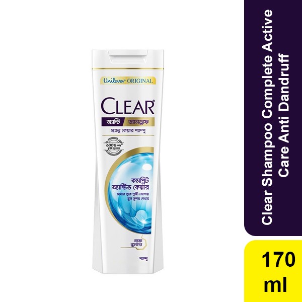 Clear Shampoo Complete Active Care Anti Dandruff 170ml