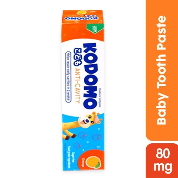 Kodomo Tooth Paste Orange 80gm