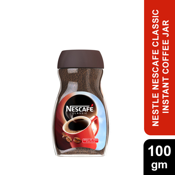 Nestle Nescafe Classic Instant Coffee Jar 100 gm