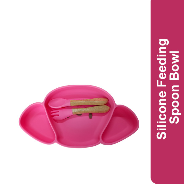 Silicone Feeding Spoon Bowl