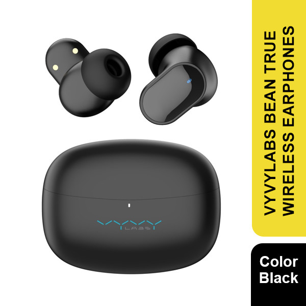 Vyvylabs Bean True Wireless Earphones Black